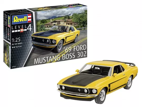 Revell - 1969 Boss 302 Mustang
